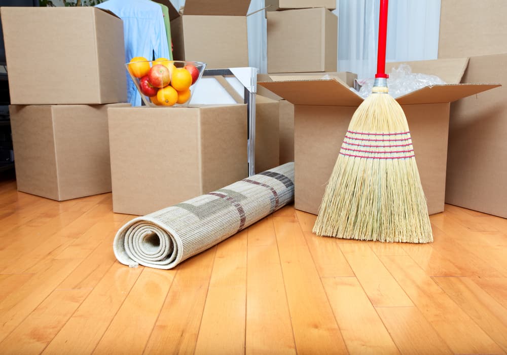 How to speed up cleaning when moving out