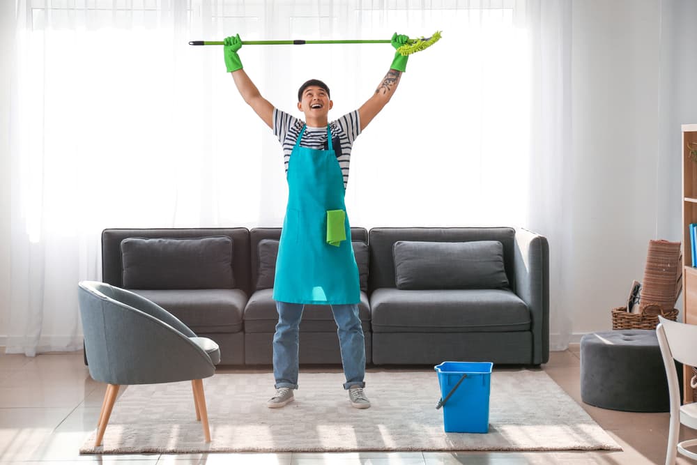 How does cleaning affect your physical and mental health